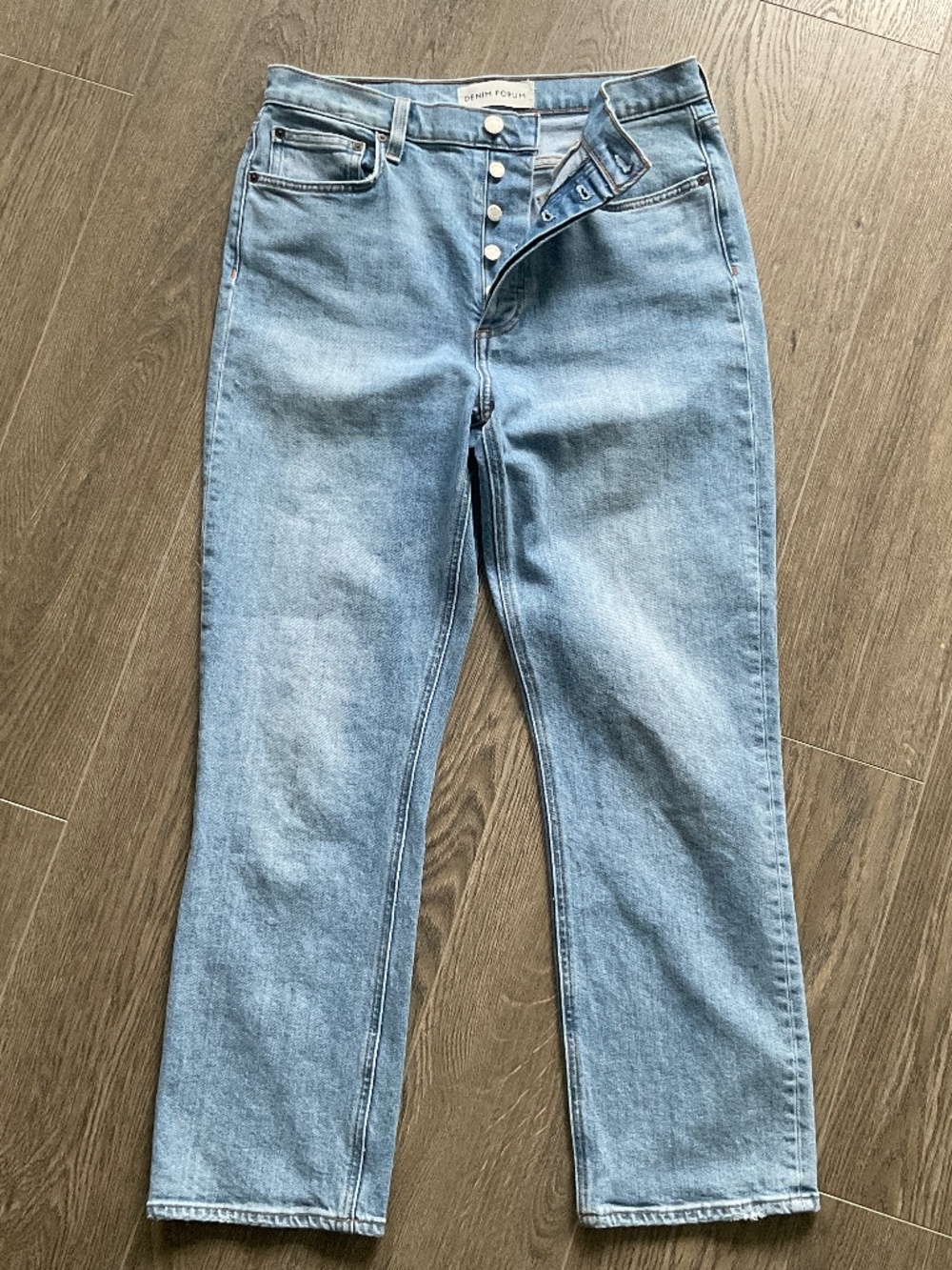 Aritzia Denim Forum The Arlo High Rise Straight